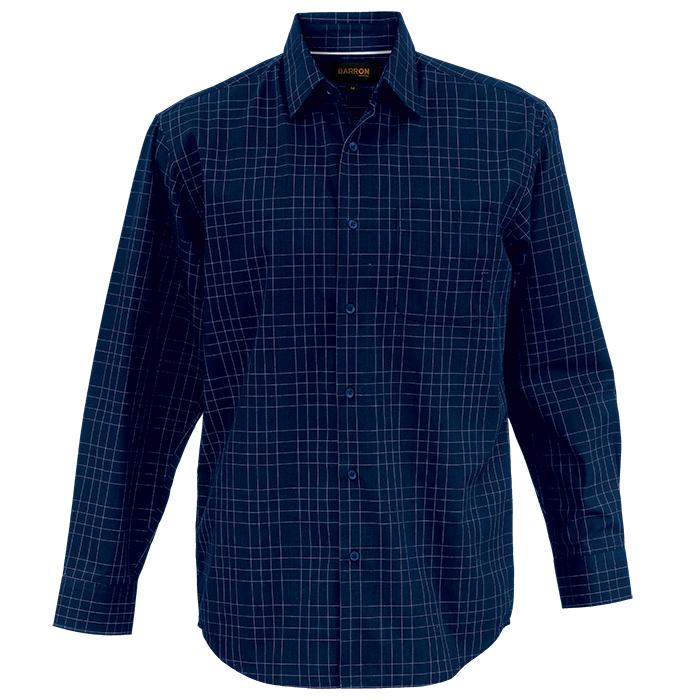 Hamilton Check Lounge Long Sleeve Mens - Image 2