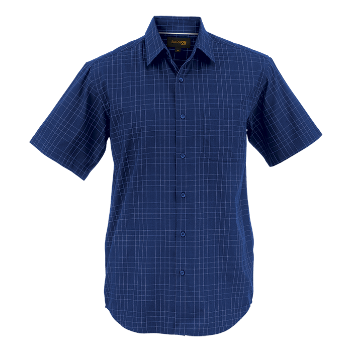 Hamilton Check Lounge Short Sleeve Mens - Image 3